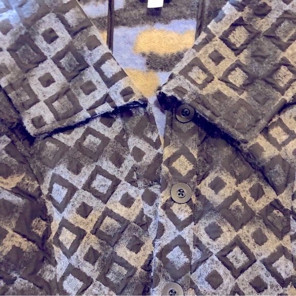 ☀️ Vintage Inspired Boiled Wool Unique Jacket - Picture 8 of 12